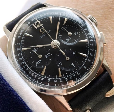 omega watches auction|early rare omega chronographs.